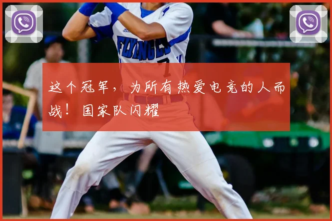 这个冠军，为所有热爱电竞的人而战！国家队闪耀
