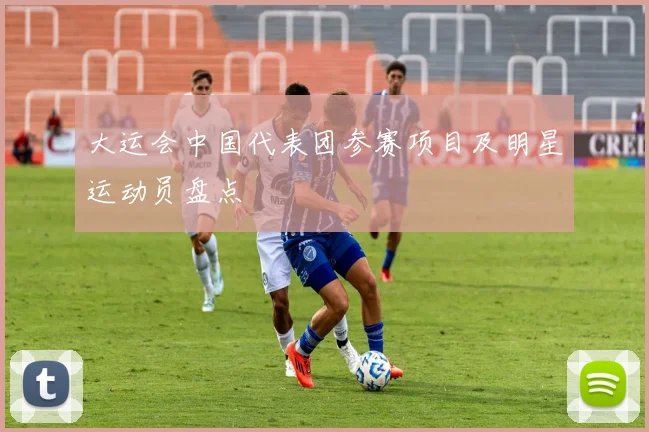 大运会中国代表团参赛项目及明星运动员盘点